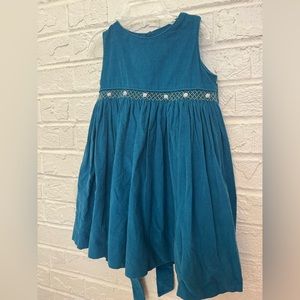 Strasburg Embroidered Smocking Dress